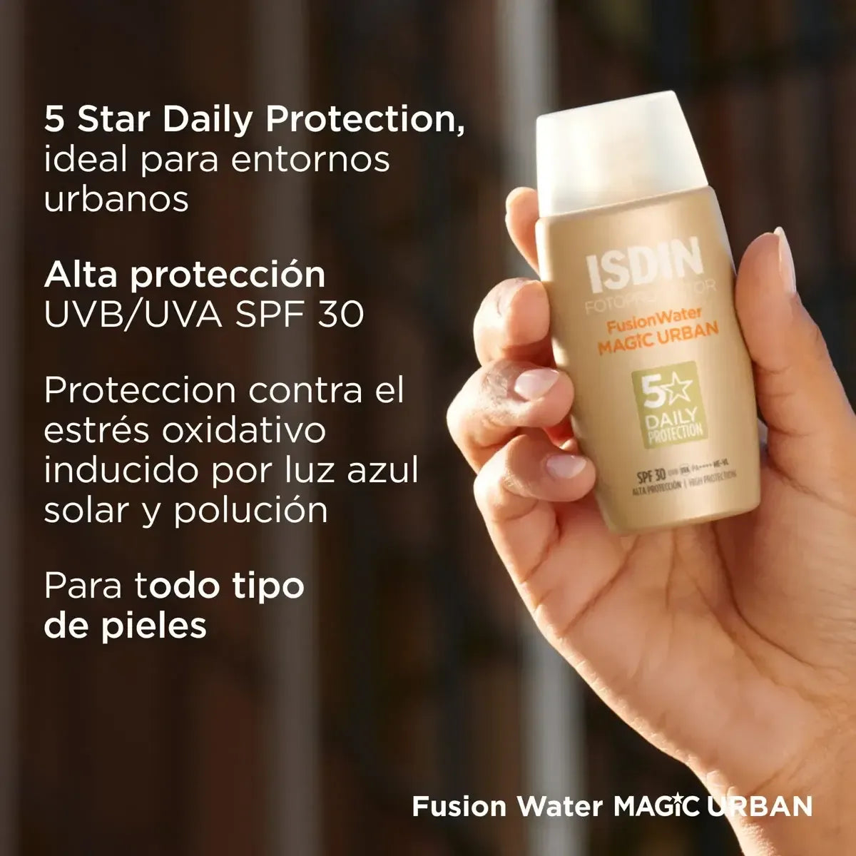 Isdin Fotoprotector Fusion Water Urban SPF30+ x50ml