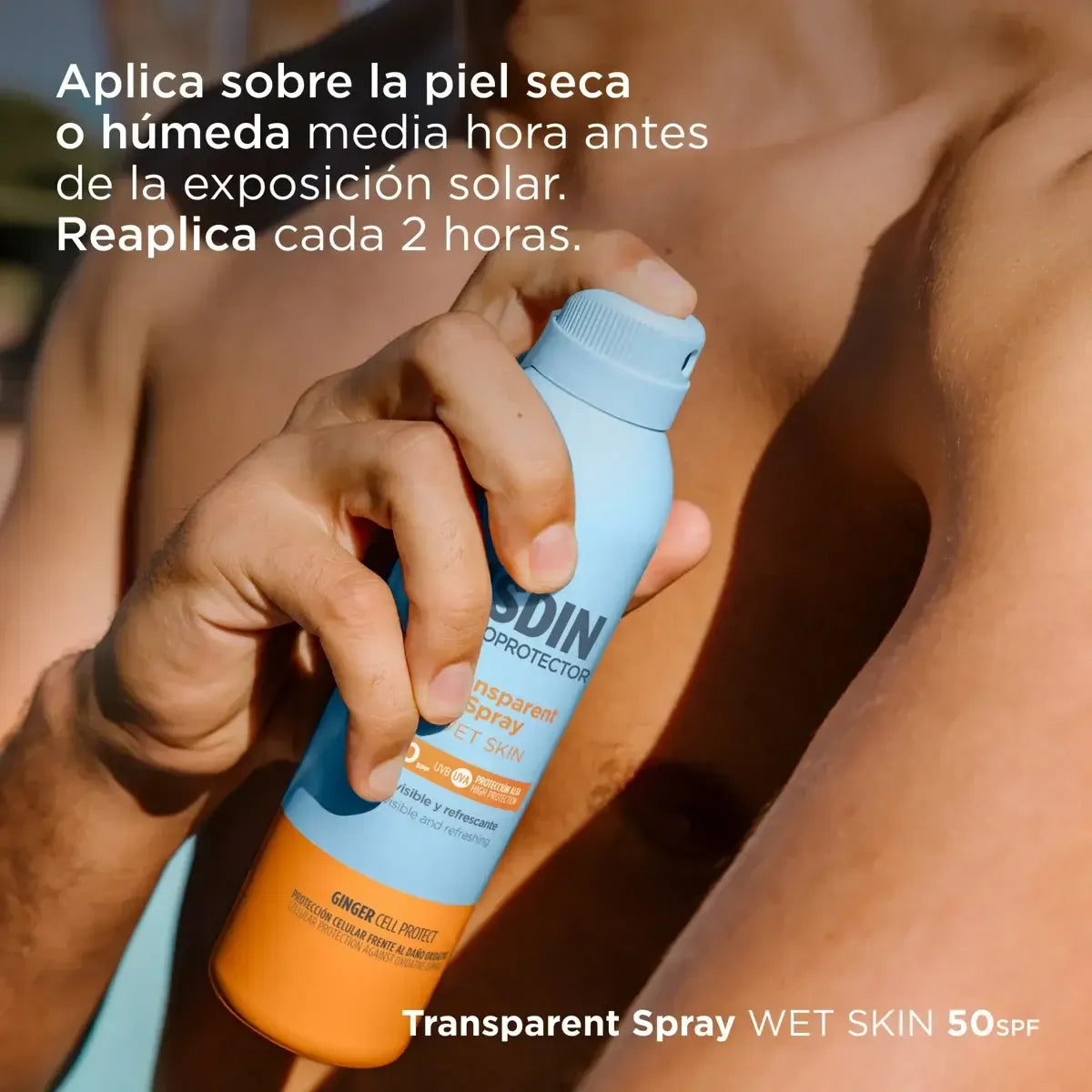 Isdin Fotoprotector Transparent Spray Wet Skin SPF50+ x250ml