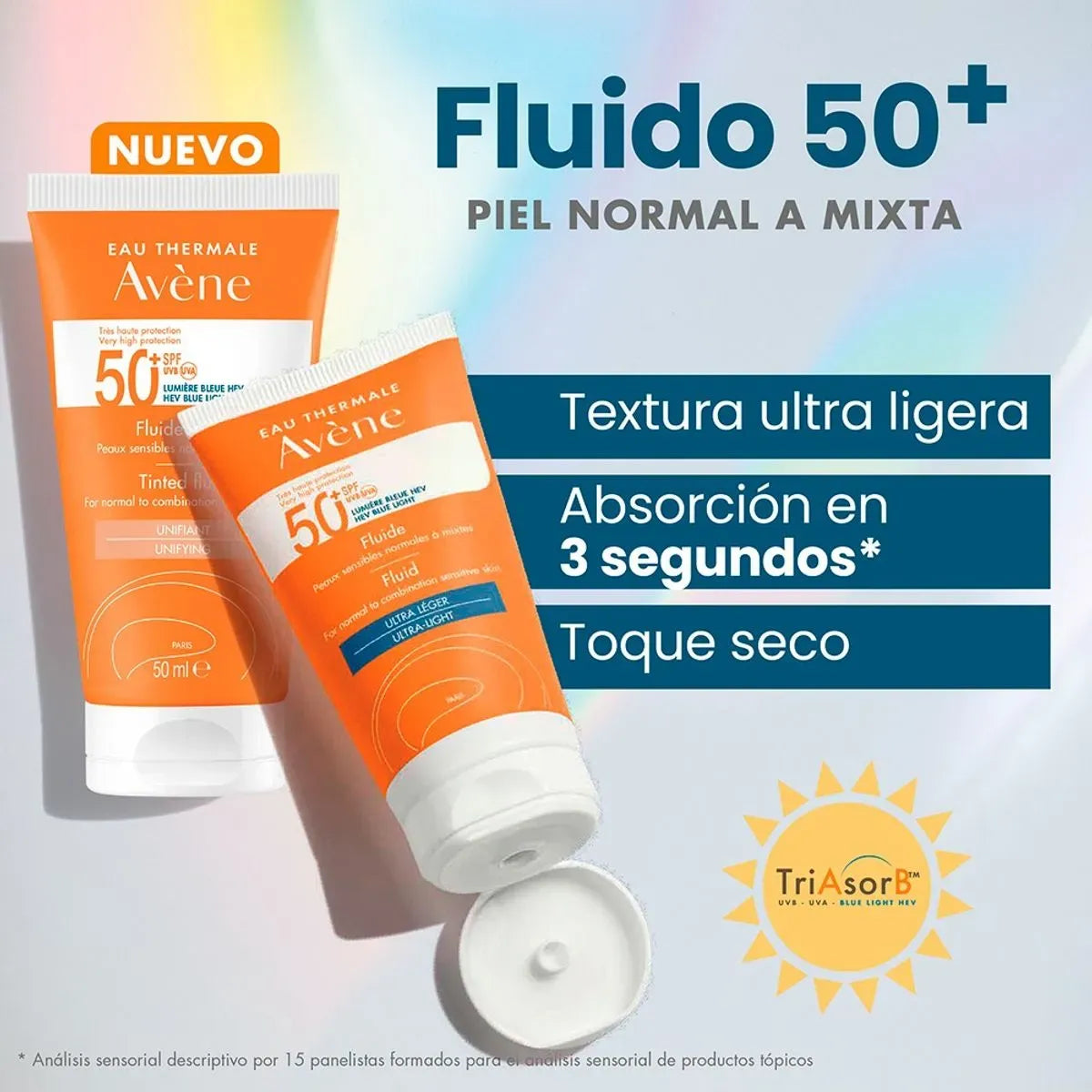 Avene Fotoprotector Fluido SPF50+ x50ml
