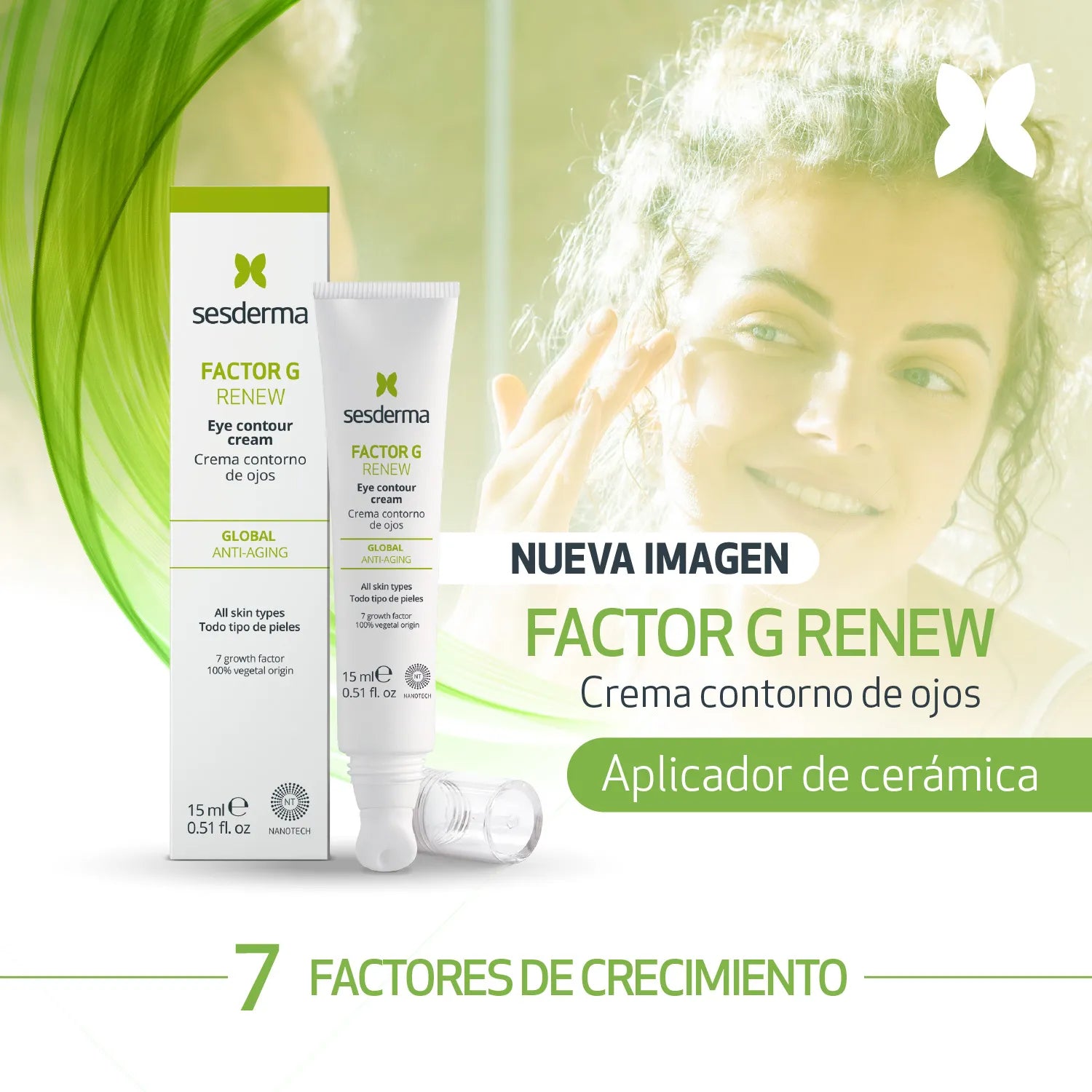 Sesderma Factor G Renew Contorno De Ojos x15ml