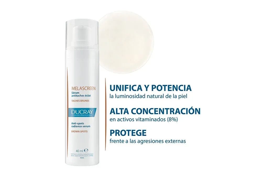 Ducray Melascreen Sérum Iluminador Anti-manchas x40ml