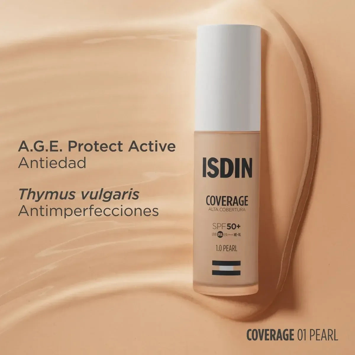 Isdin Coverage 1.0 Pearl SPF50+ x30gr