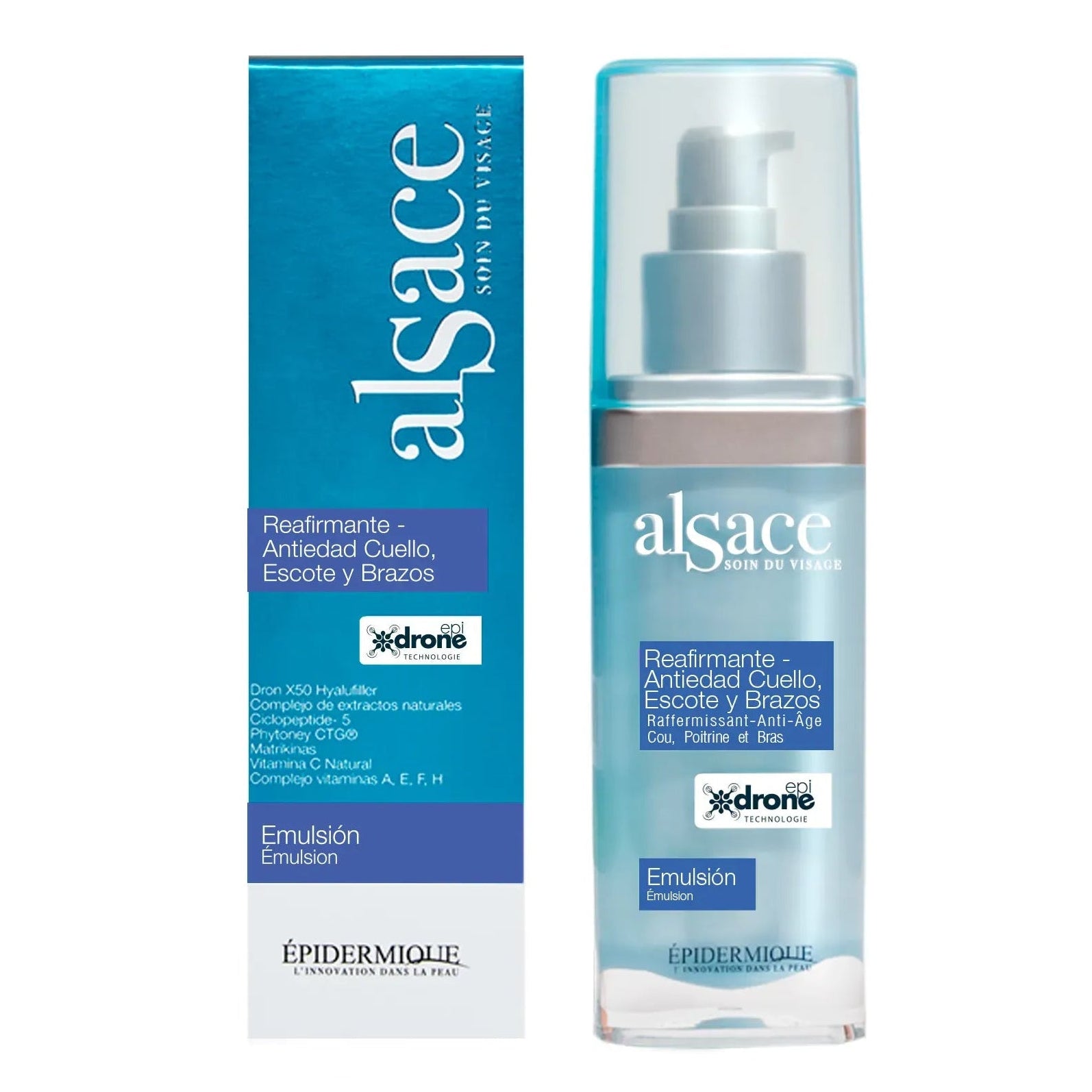 Epidermique Alsace Reafirmante Antiedad Cuello, Escote y Brazos x60ml