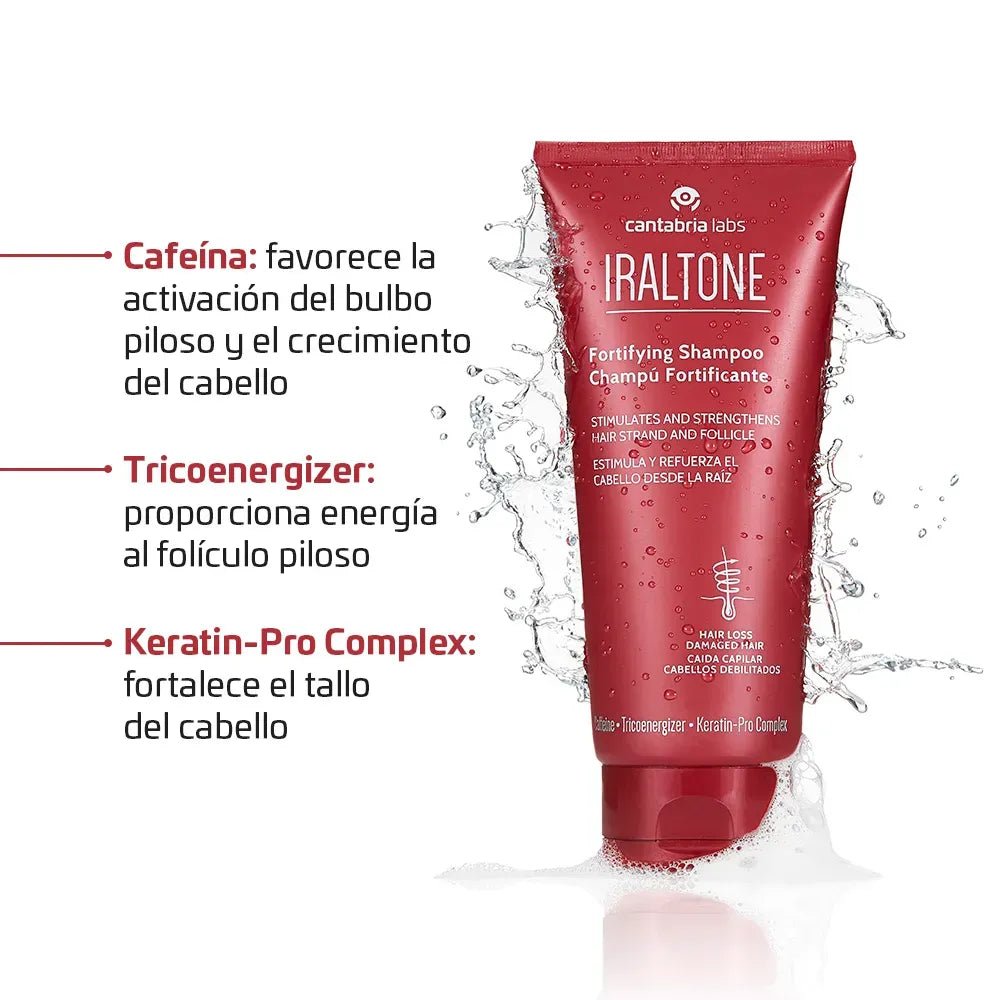 Iraltone Champú Fortificante x200ml - TIENDA PIEL