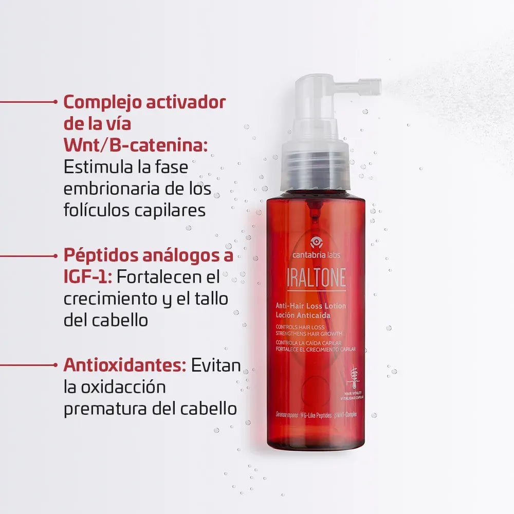 Iraltone Loción Anticaída x100ml - TIENDA PIEL