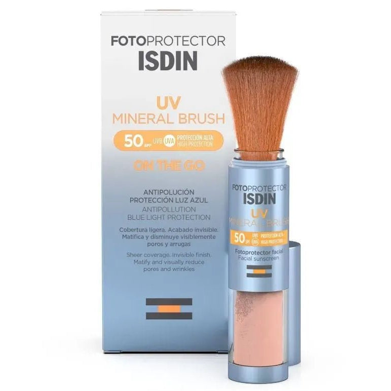 Isdin Fotoprotector en Polvo Sunbrush Mineral SPF50+ x2g - TIENDA PIEL