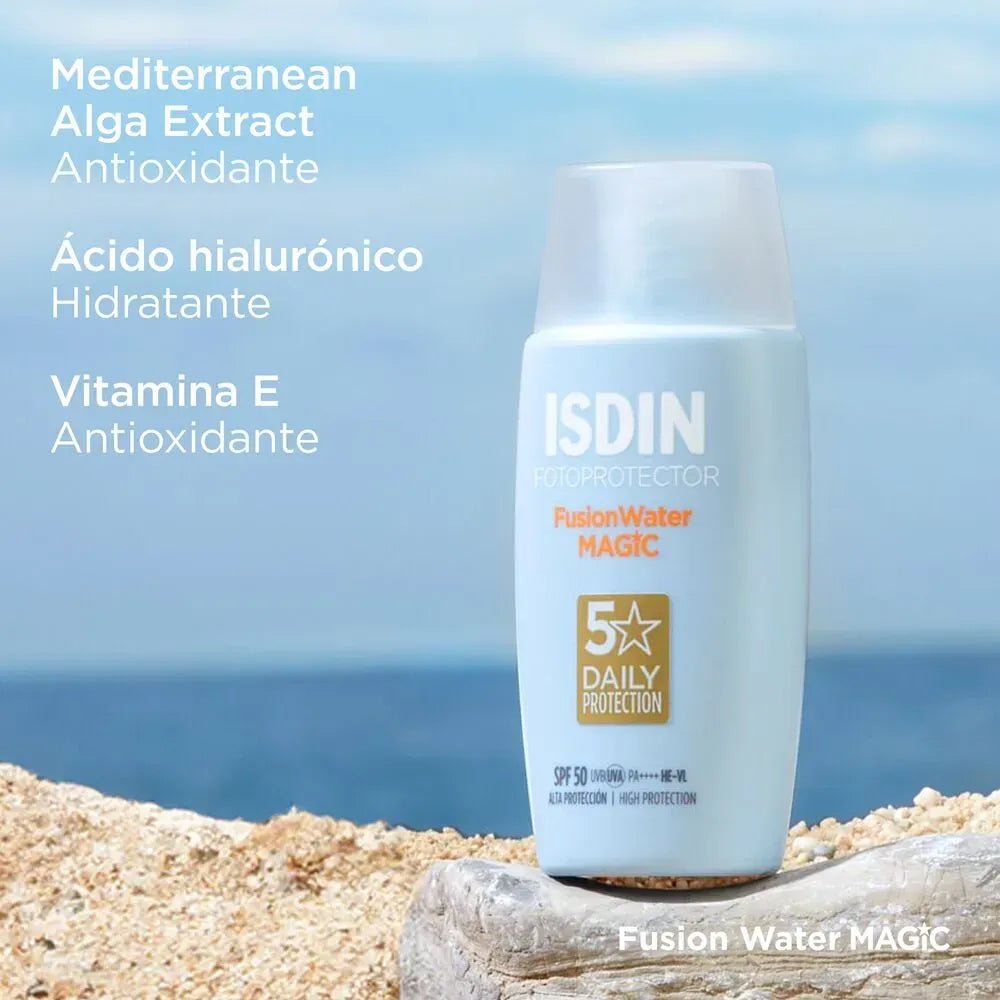 Isdin Fotoprotector FusionWater Magic SPF50+ x50ml - TIENDA PIEL