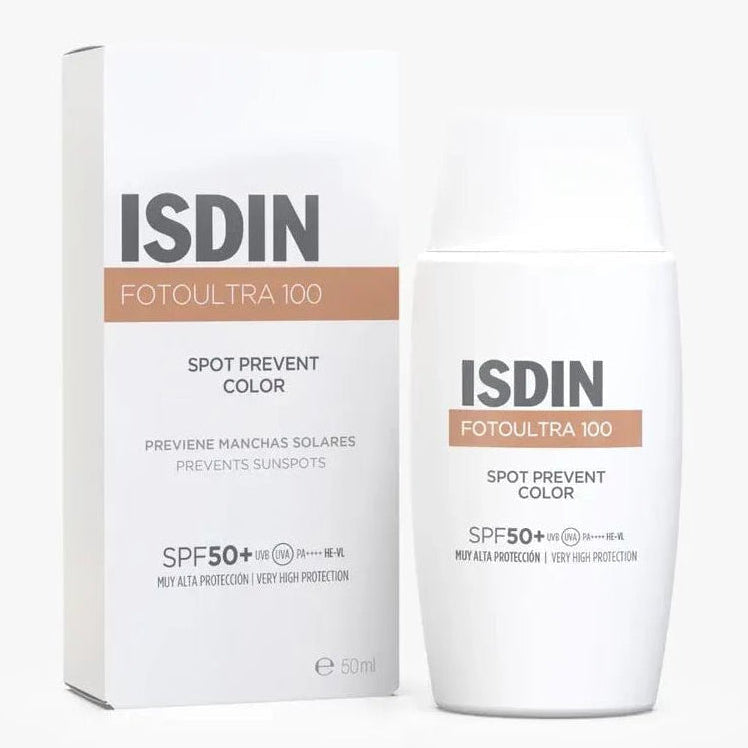 Isdin Fotoultra 100 Spot Prevent con Color SPF50+ x50ml - TIENDA PIEL