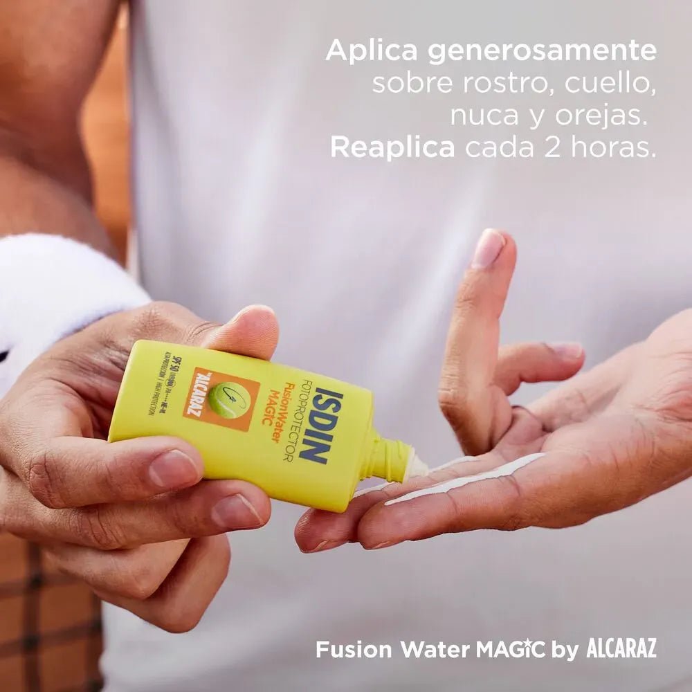 Isdin FusionWater MAGIC by Alcaraz SPF50+ x50ml - TIENDA PIEL