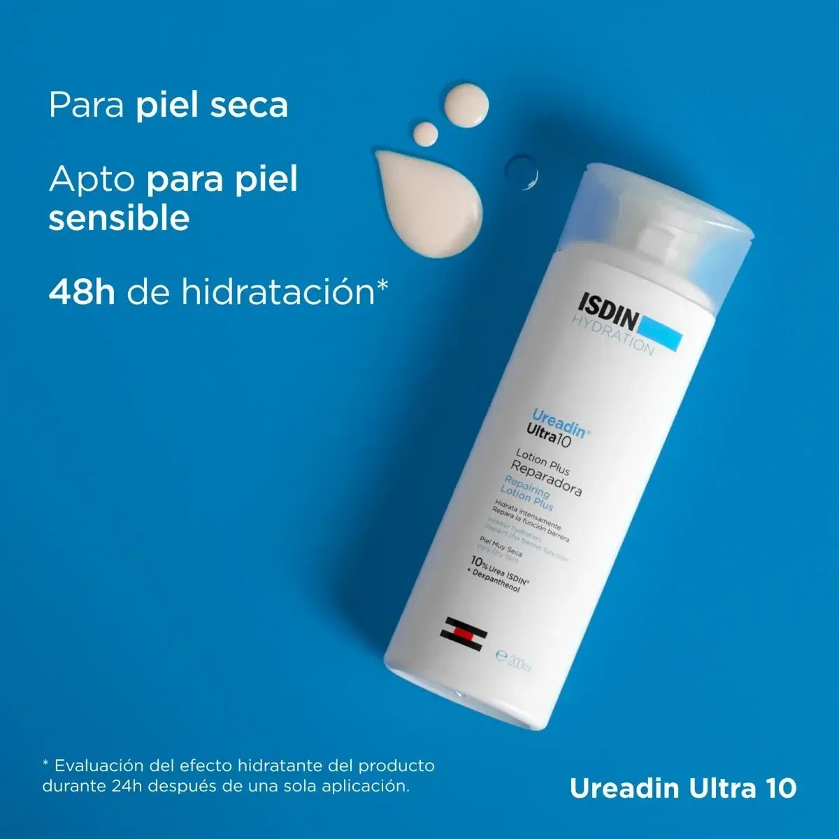 Isdin Ureadin Ultra 10 Lotion Plus Reparadora x200ml - Tienda Piel