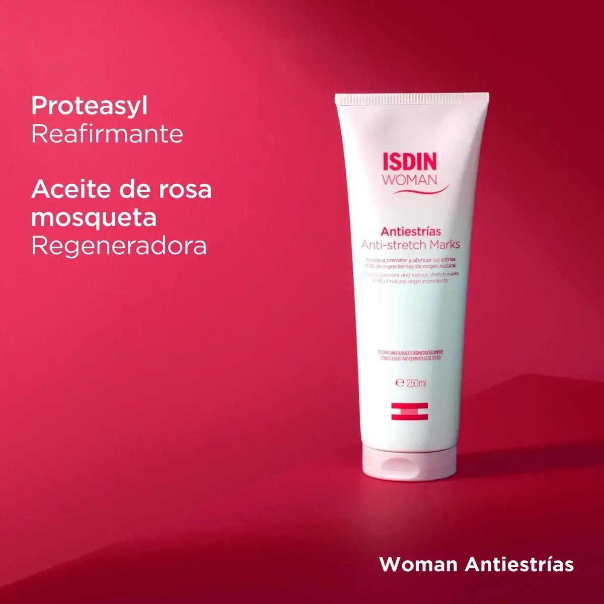 Isdin Woman Crema Antiestrías x250ml - Tienda Piel