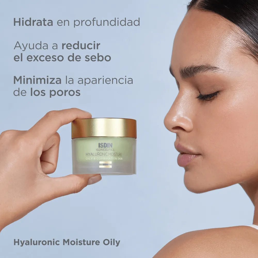 Isdinceutics Hyaluronic Moisture Crema Hidratante Piel Mixta a Grasa x50g - TIENDA PIEL