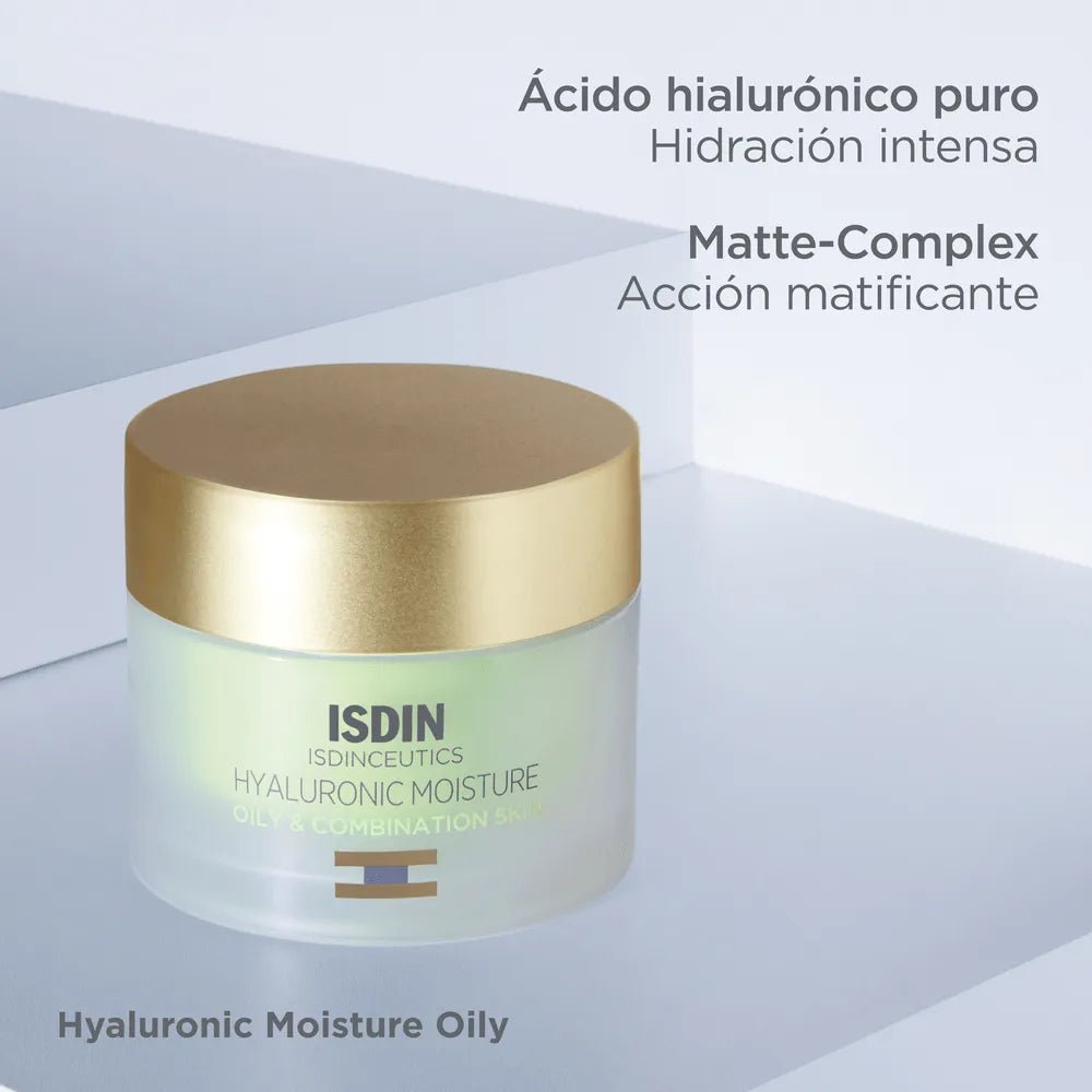 Isdinceutics Hyaluronic Moisture Crema Hidratante Piel Mixta a Grasa x50g - TIENDA PIEL