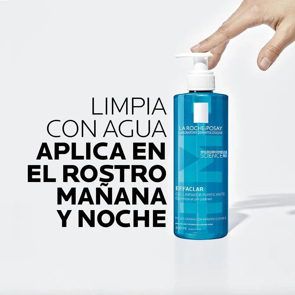 La Roche - Posay Gel limpiador Effaclar + M x400 ml - TIENDA PIEL
