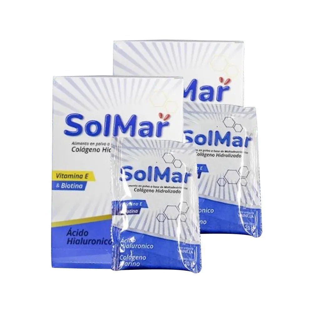 Medider solmar colageno hidrolizado x 25 sobres - TIENDA PIEL