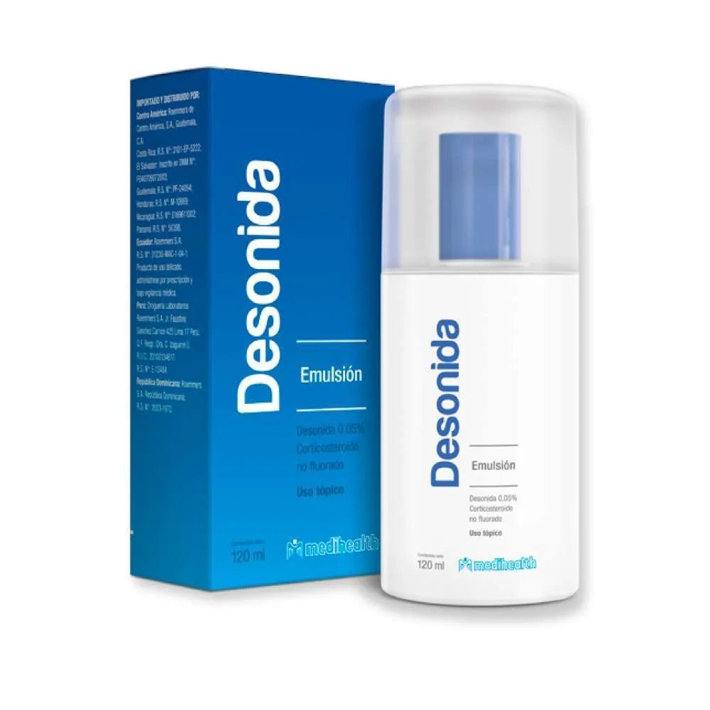Medihealth Desonida Emulsion x120ml - TIENDA PIEL