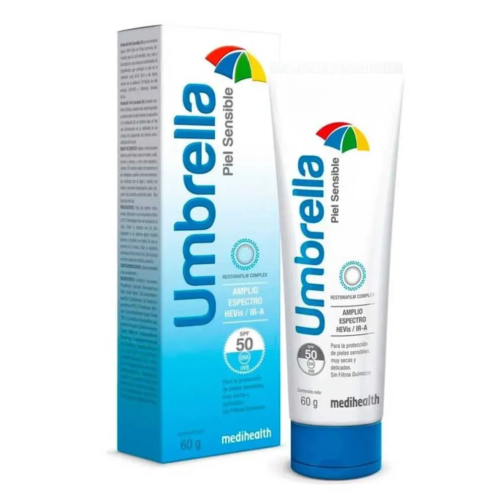 Medihealth Umbrella Piel Sensible SPF 50+ x60gr - TIENDA PIEL