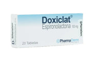 Pharmaderm Doxiclat x20 Tabletas (Espironolactona 100 mg) - TIENDA PIEL