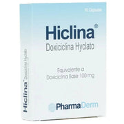 Pharmaderm Hiclina x10 Cápsulas - TIENDA PIEL