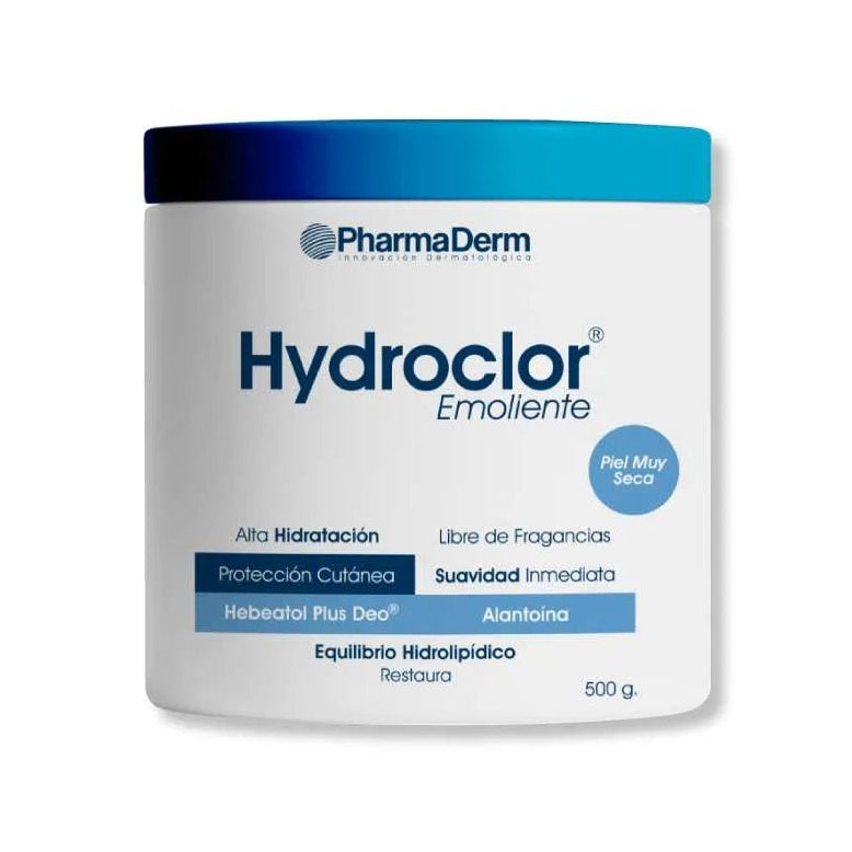Pharmaderm Hydroclor Ungüento Emoliente x500g - TIENDA PIEL