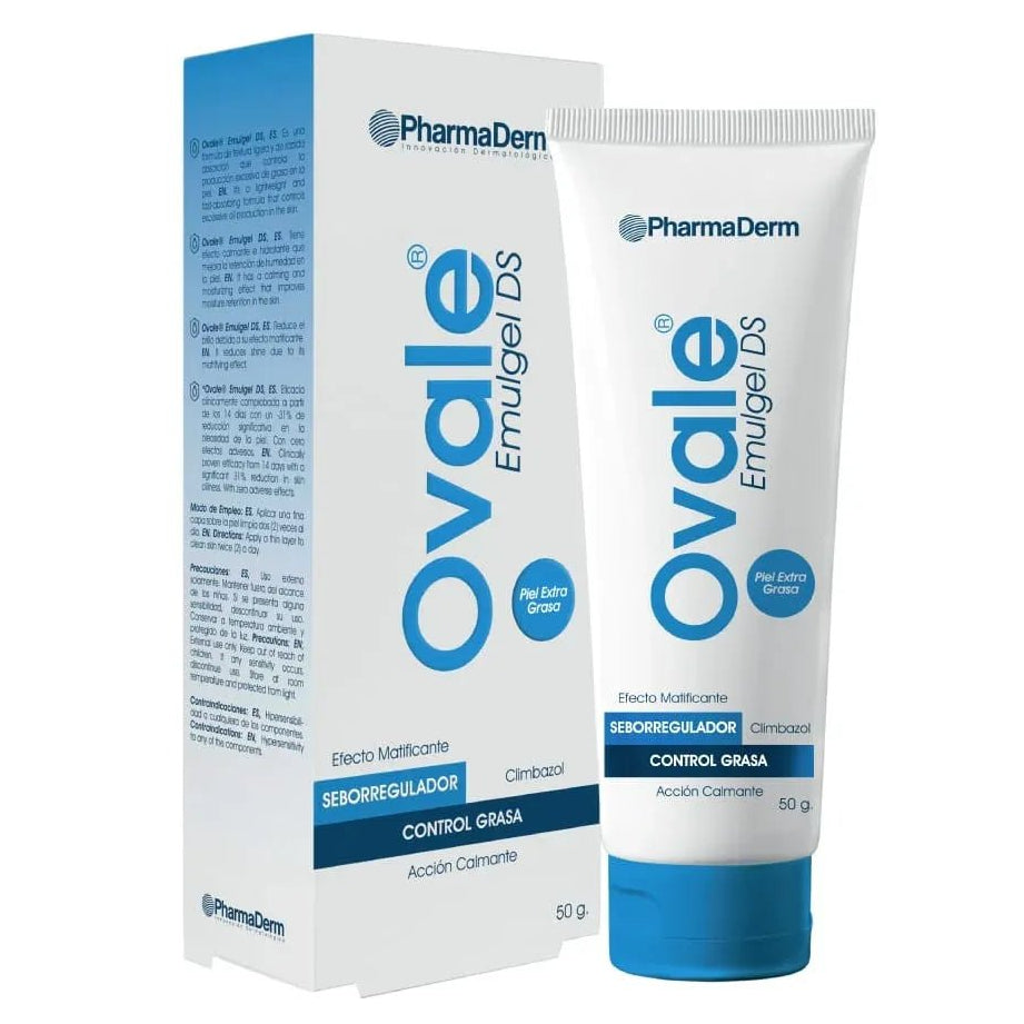 Pharmaderm Ovale Emulgel DS x50g - TIENDA PIEL