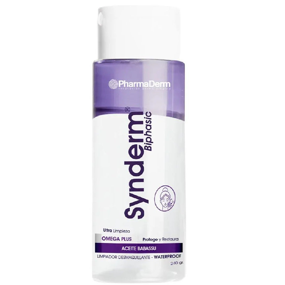 Pharmaderm Synderm Biphasic Desmaquillante x240g - TIENDA PIEL