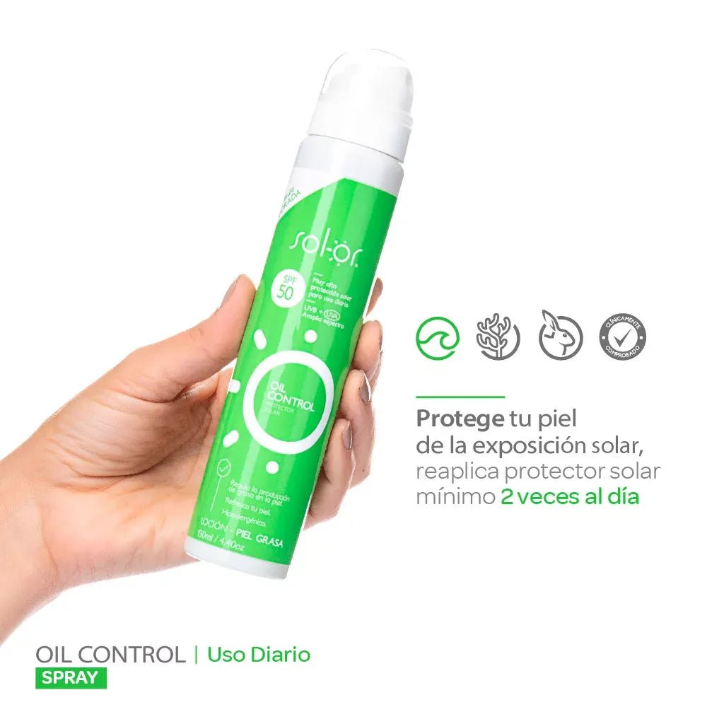 Quifarma Solor Oil Control Spf 50 x130ml - TIENDA PIEL