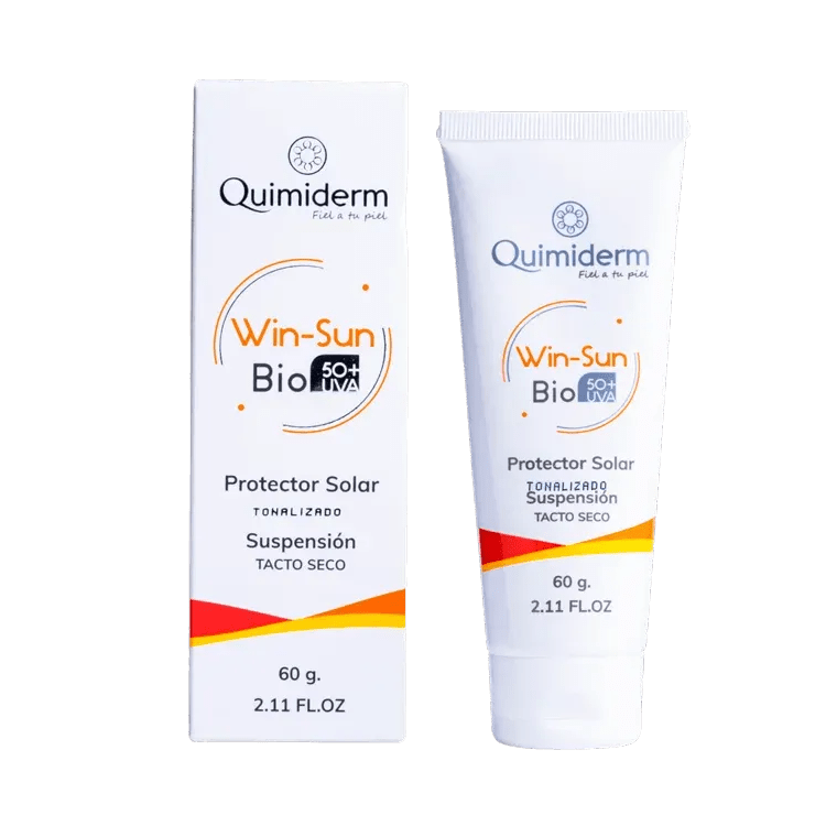 Quimiderm Win - Sun Bio SPF50+ Tonalizado Tacto Seco x60g - TIENDA PIEL