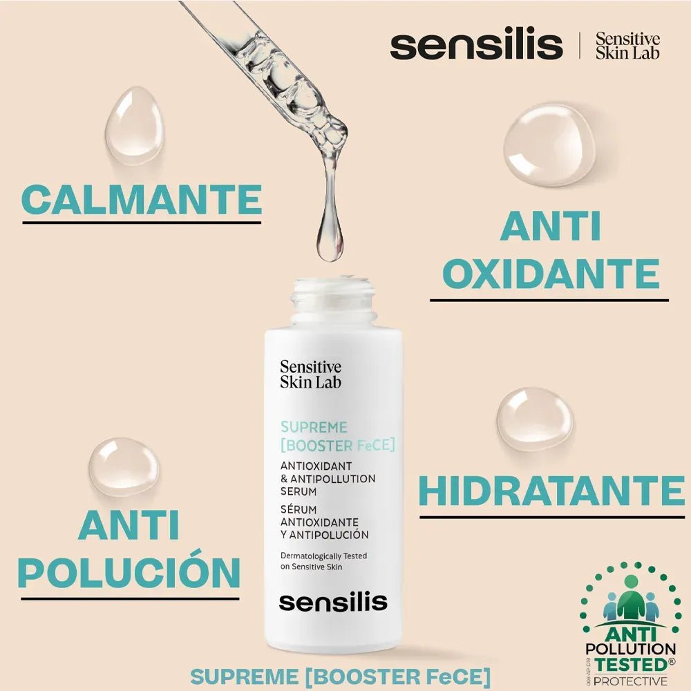Sensilis Supreme Booster Sérum Antioxidante x30ml - TIENDA PIEL