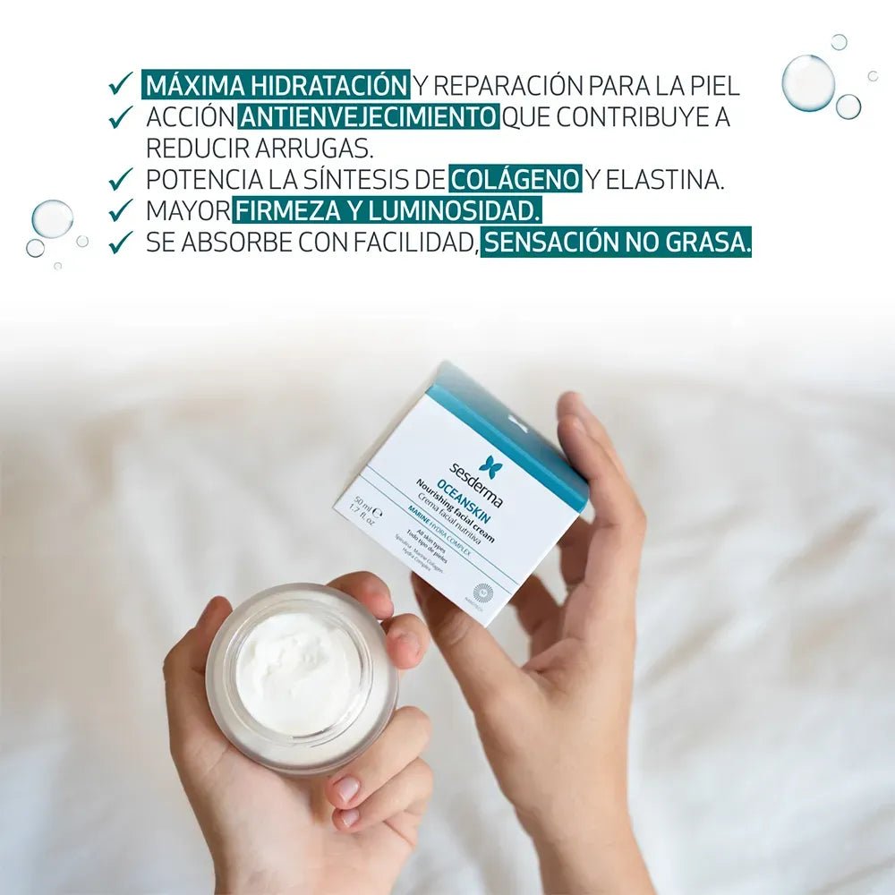 Sesderma Oceanskin Crema Facial Nutritiva x50ml - TIENDA PIEL