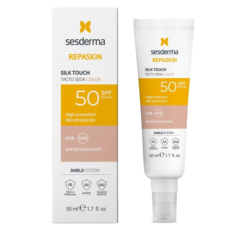 Sesderma Protector Solar Repaskin Tacto Seda Color SPF50 - TIENDA PIEL