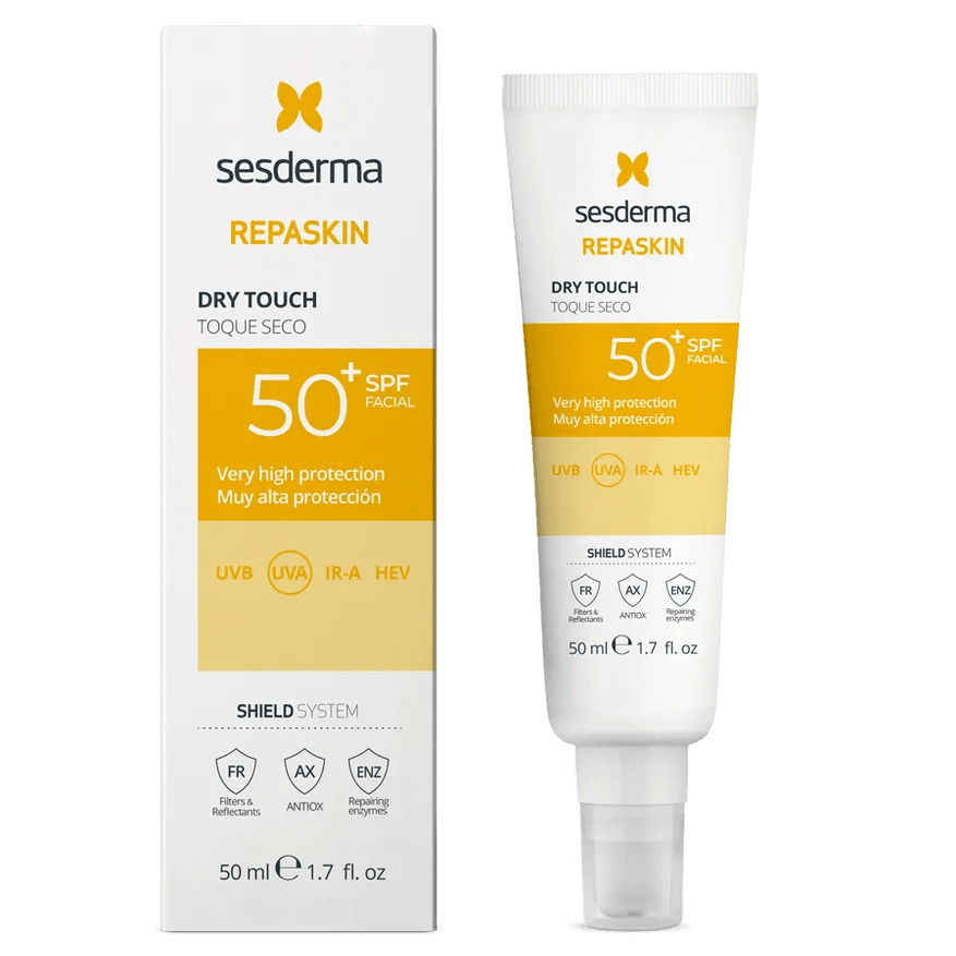 Sesderma Repaskin Fotoprotector SPF50+ Toque Seco x50ml - TIENDA PIEL
