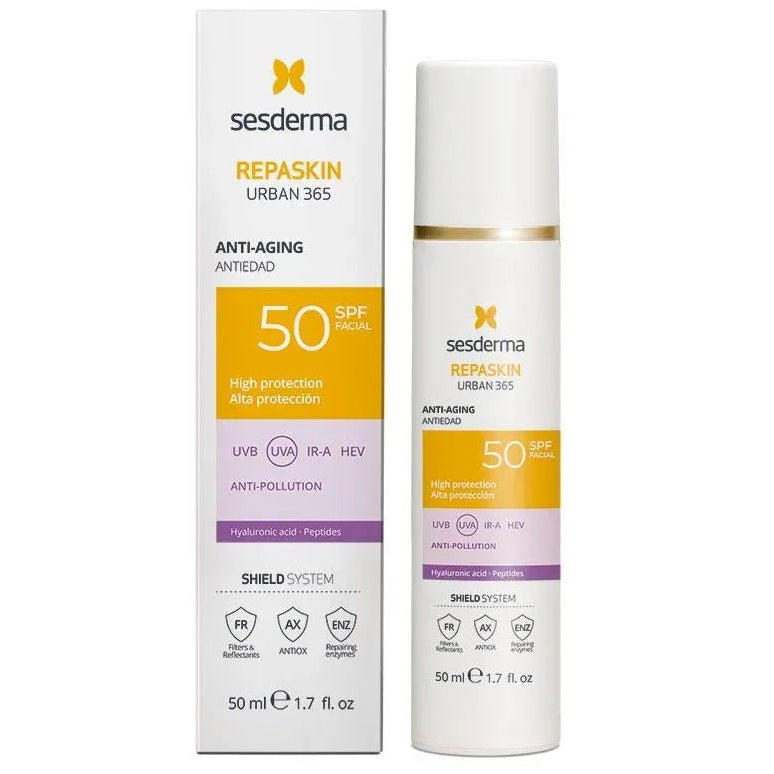 Sesderma Repaskin Urban 365 Antiedad SPF50+ x50ml - TIENDA PIEL