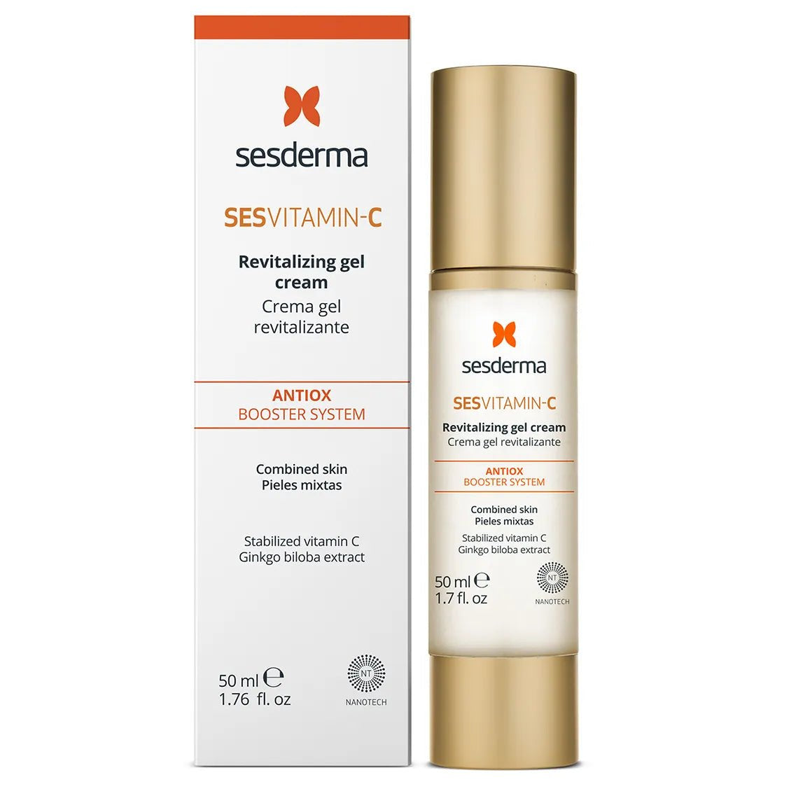 Sesderma Sesvitamin - C Crema Gel Revitalizante x50ml - TIENDA PIEL