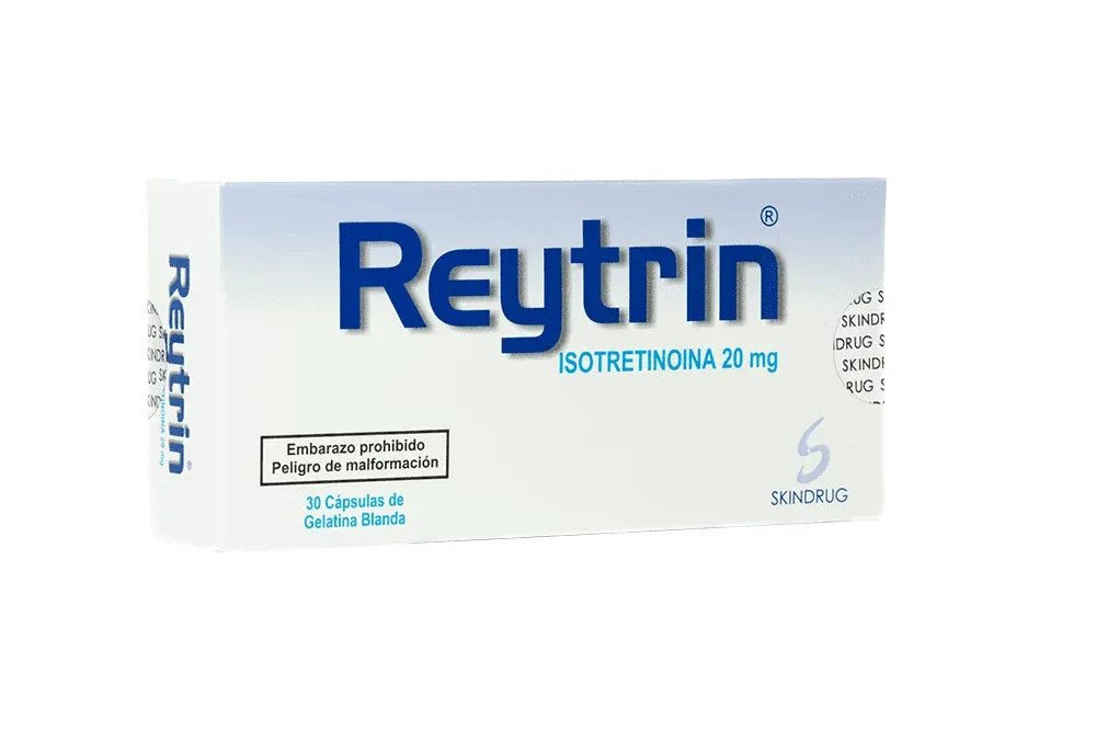 Skindrug Reytrin 20Mg + (Isotretinoina) x30 Cap - TIENDA PIEL