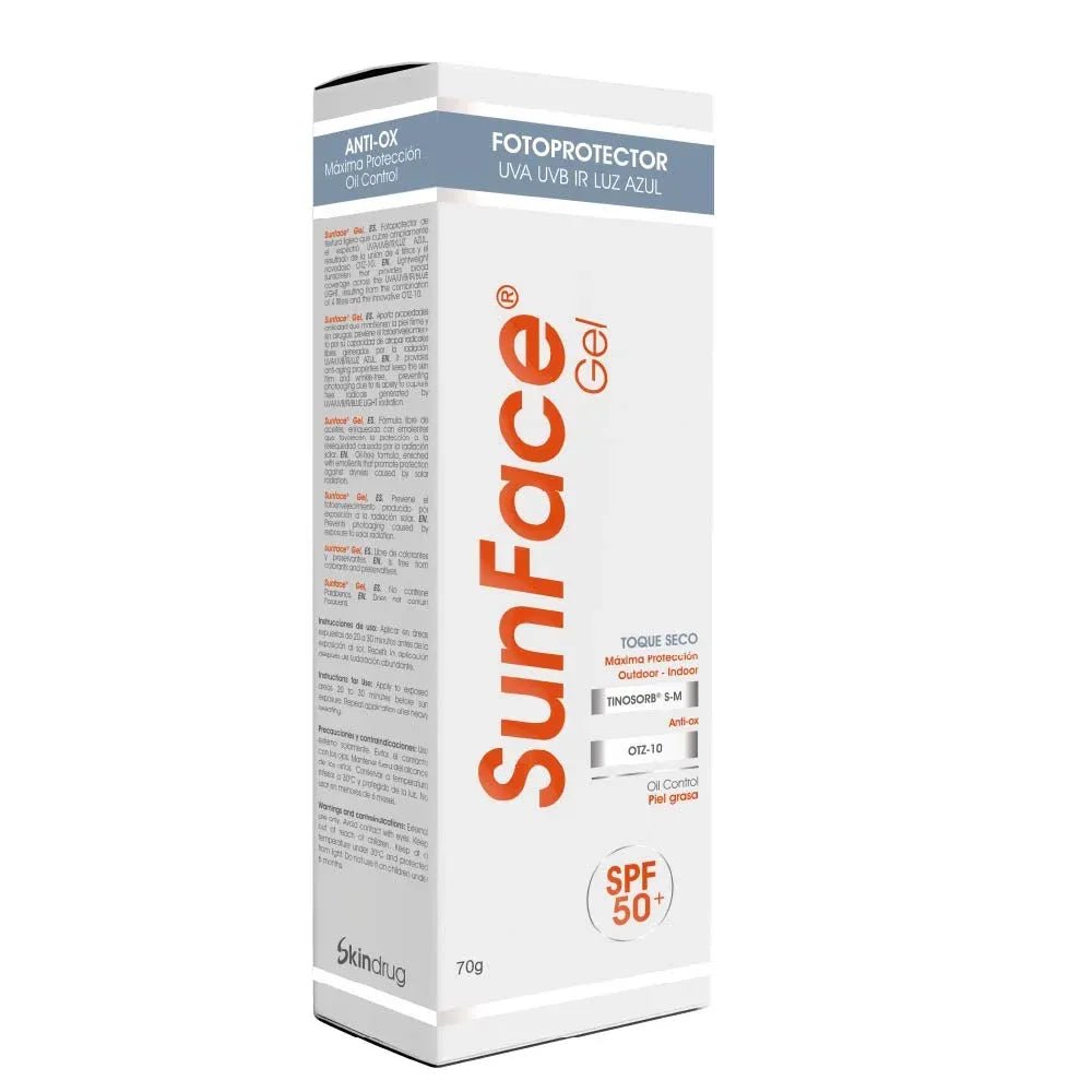 Skindrug Sunface Gel x70g - Tienda Piel