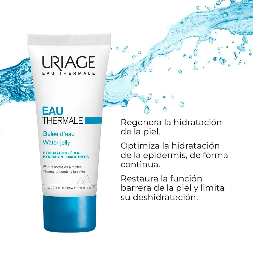 Uriage Agua Termal Water Jelly Hidratante x40ml - TIENDA PIEL
