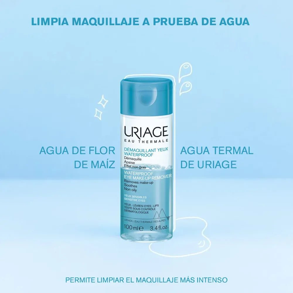 Uriage Desmaquillante de Ojos Bifásico x100ml - TIENDA PIEL
