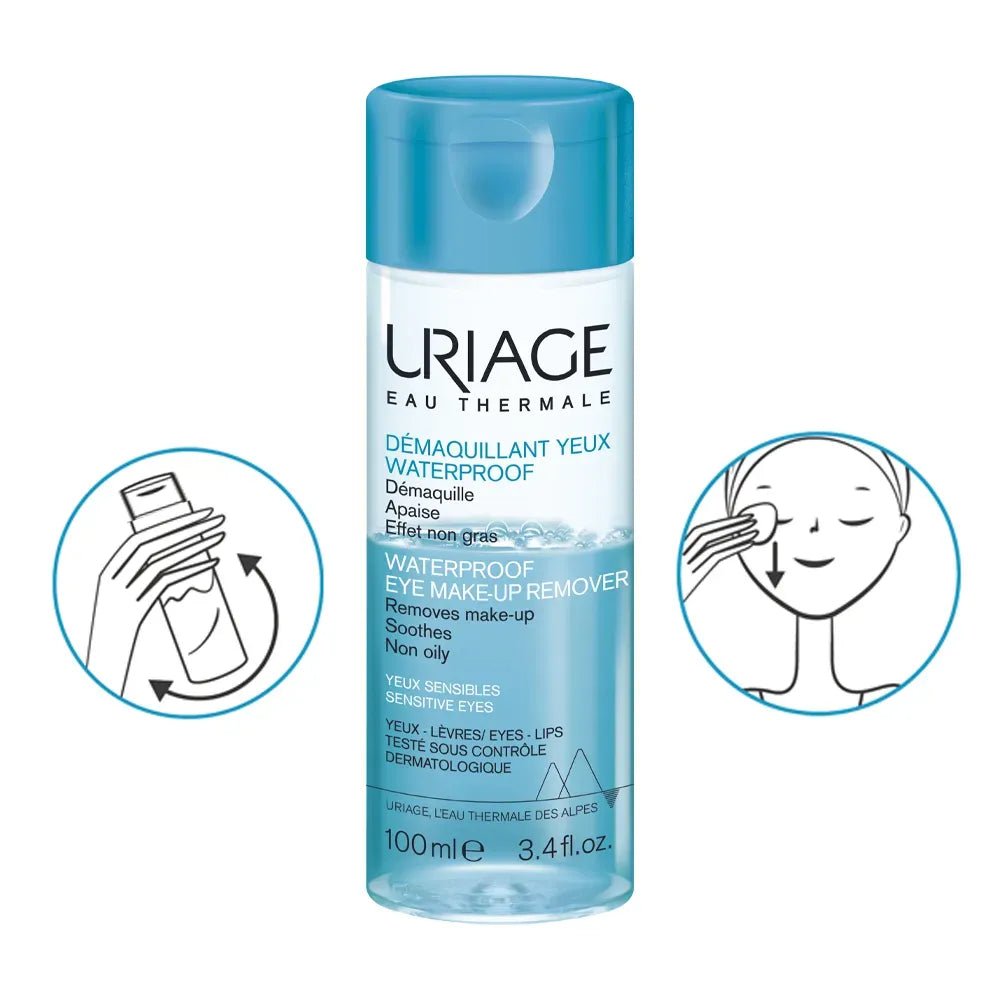 Uriage Desmaquillante de Ojos Bifásico x100ml - TIENDA PIEL