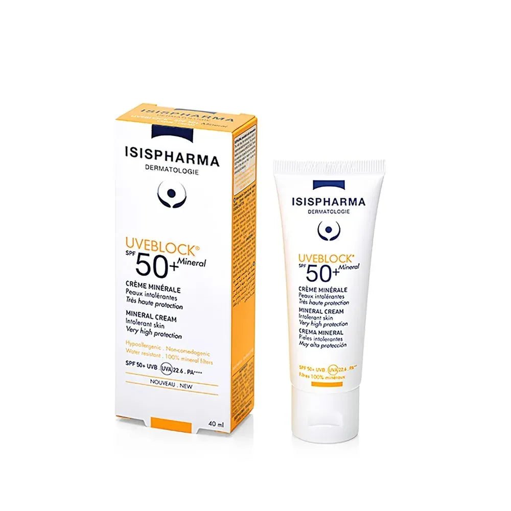 Uveblock Crema Mineral SPF50+ X 40ML - TIENDA PIEL