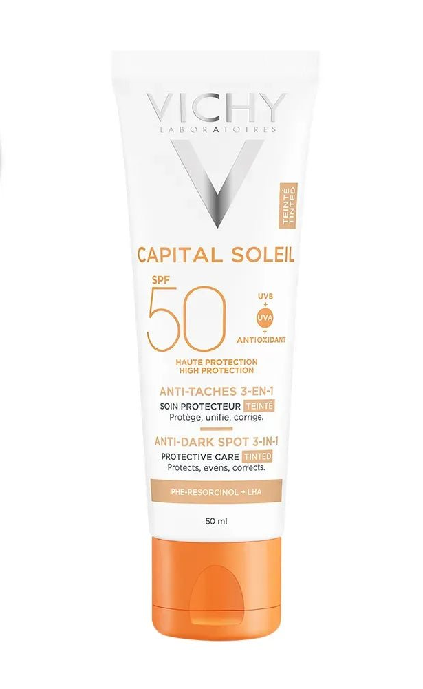 Vichy Capital Soleil Protector solar Vichy antimanchas Spa 50+ - TIENDA PIEL