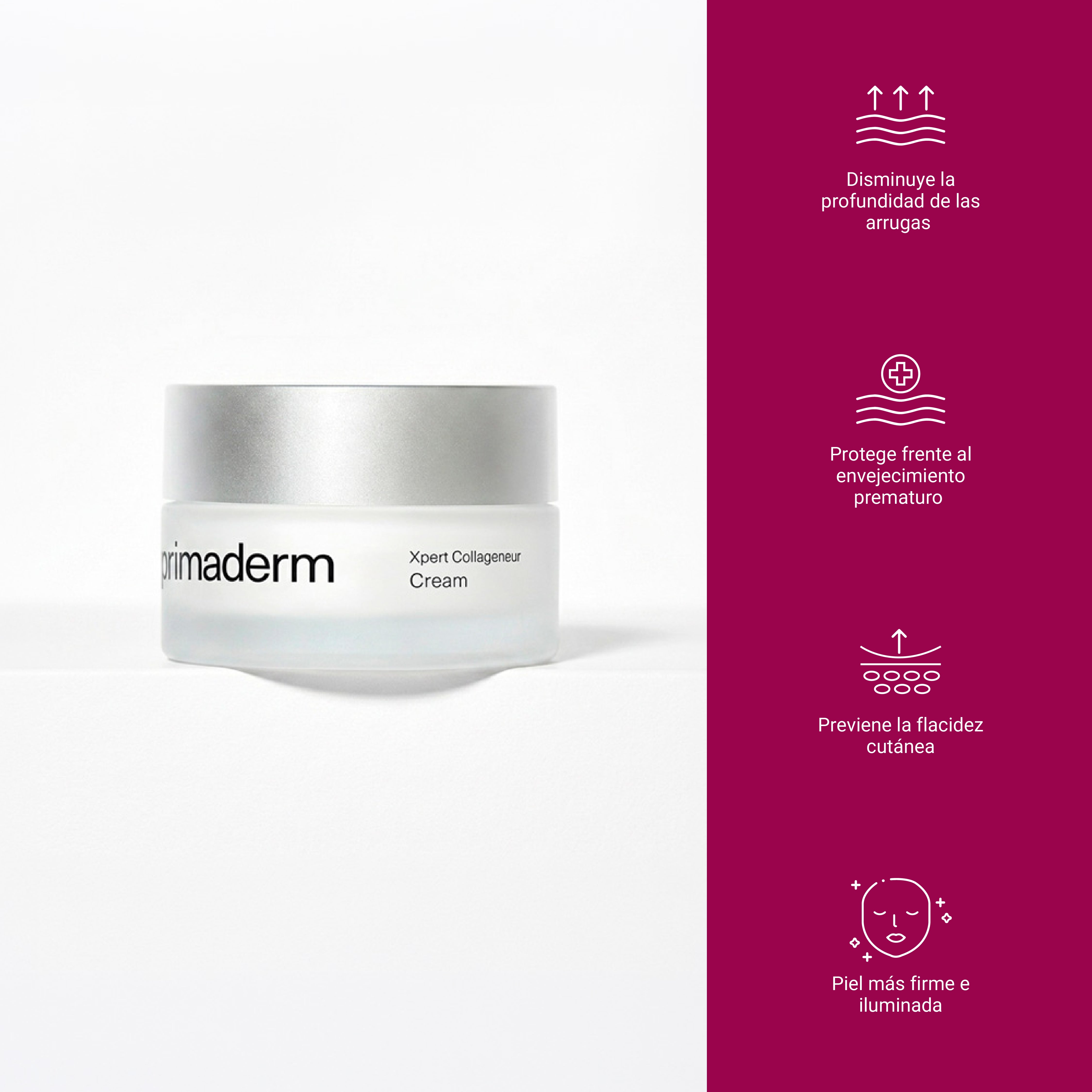 primaderm xpert collageneur cream antiedad piueles mixtas / grasa